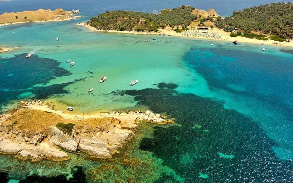 Halkidiki cruises Sithonia Diaporos Ammoyliani Ag, Oros